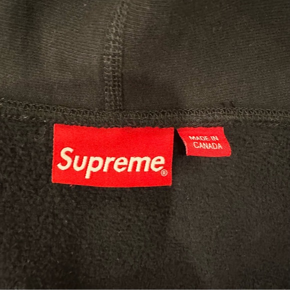 Supreme Arabic Logo Hoodie - Size L - BLACK - FW21 - Picture 6 of 11